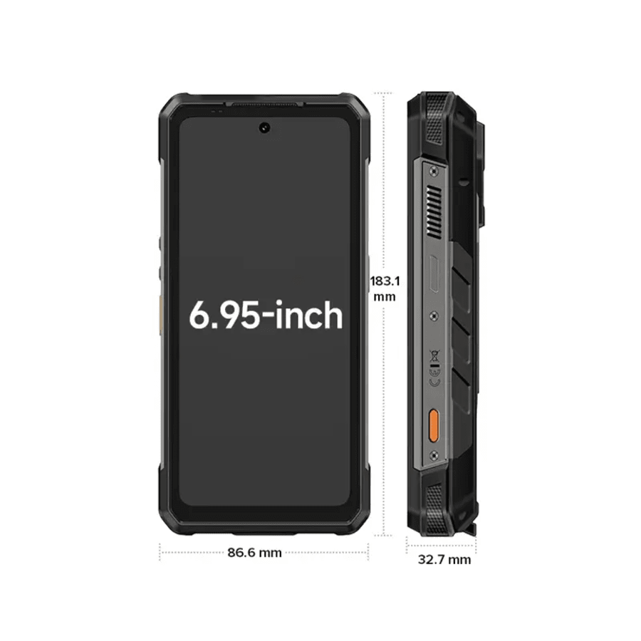 Ulefone Armor 34 Pro 16+512GB 5G vinnusími m. skjávarpa