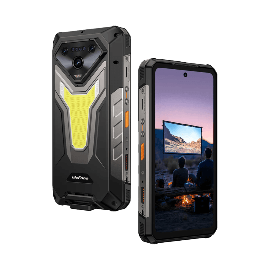 Ulefone Armor 34 Pro 16+512GB 5G vinnusími m. skjávarpa