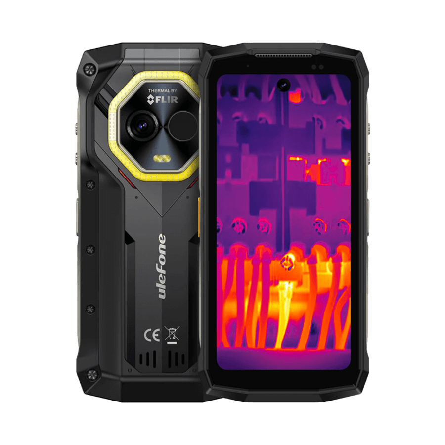 Ulefone Armor Mini 20T Pro 256GB 5G vinnusími með hitamyndavél