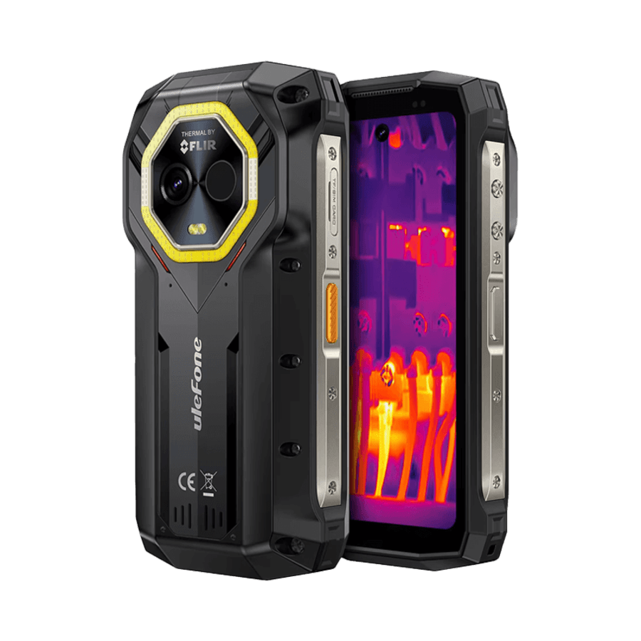 Ulefone Armor Mini 20T Pro 256GB 5G vinnusími með hitamyndavél
