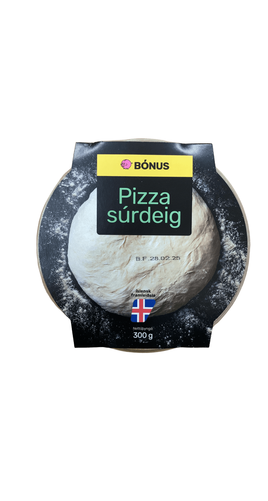 Bónus Pizza súrdeig að ítölskum hætti 300 g