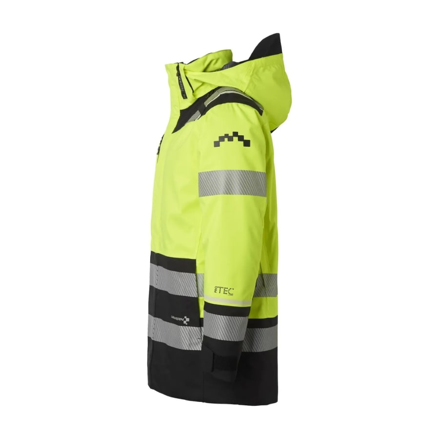 Univern Protec 2in1  heilsársparka, HiViz gul