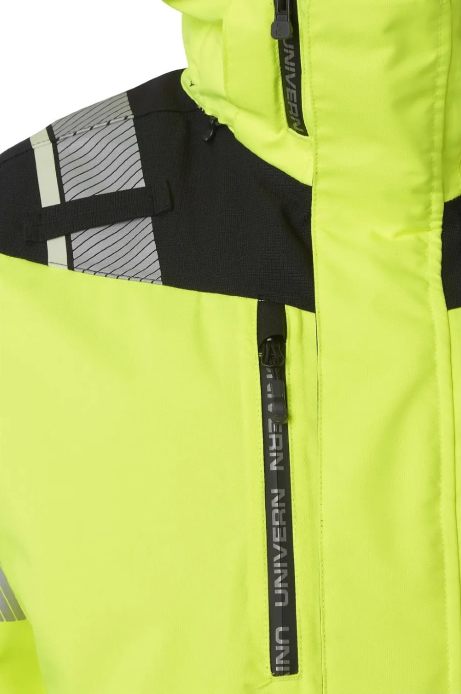 Univern Protec 2in1  heilsársparka, HiViz gul