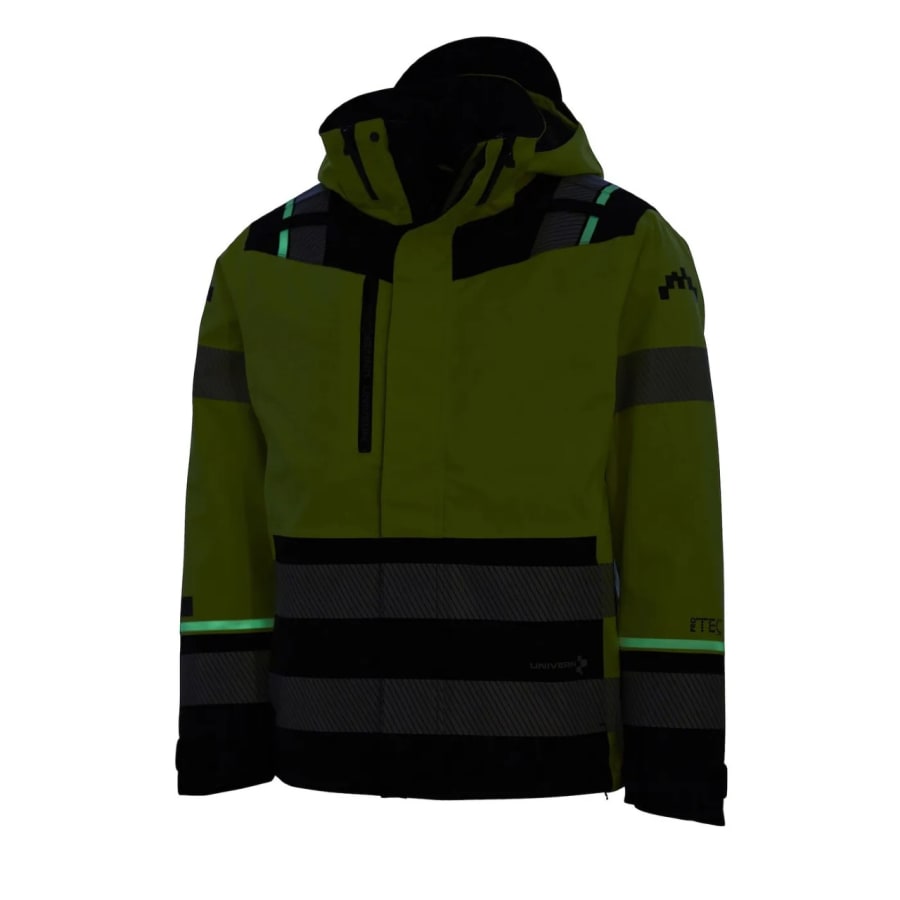 Univern Protec 2in1 heilsársúlpa HiViz gul