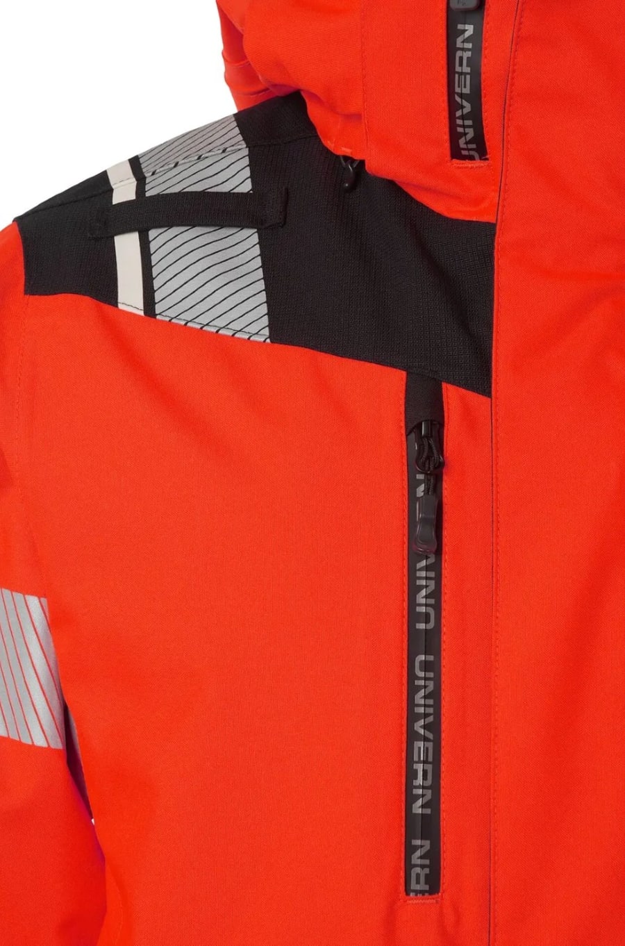 Univern Protec 2in1 heilsársúlpa HiViz rauð