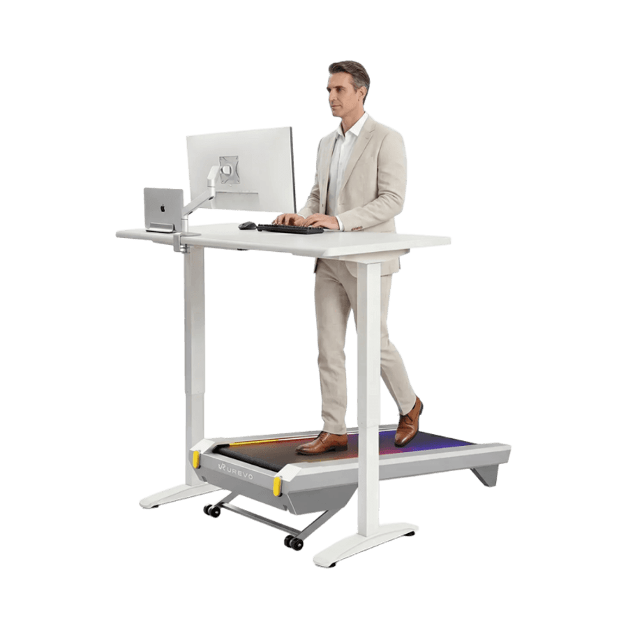 UREVO Cyberpad Office göngu- og hlaupabretti m. halla