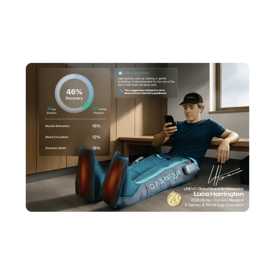 UREVO Wireless Recovery Boots þrýstingsstígvél