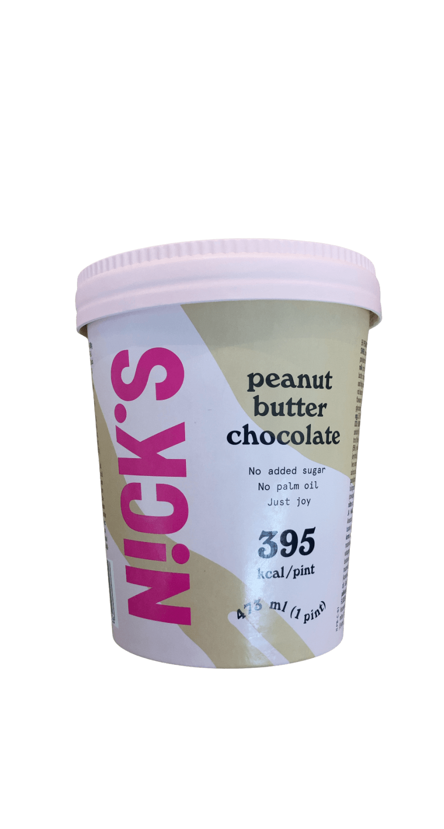 Nick's súkkulaðiís með hnetusmjöri 473 ml