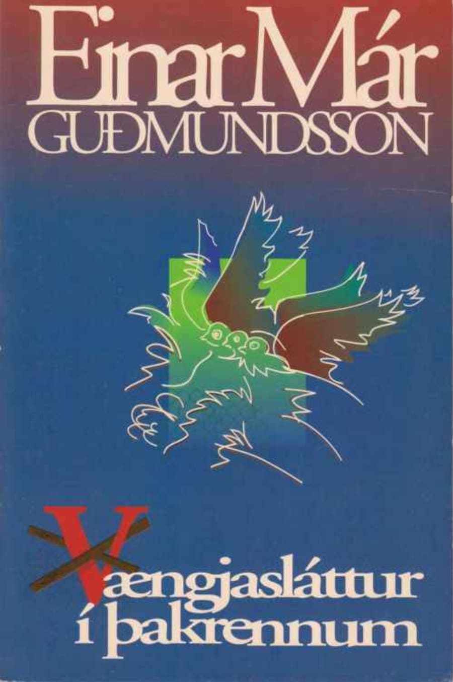 Vængjasláttur í þakrennum