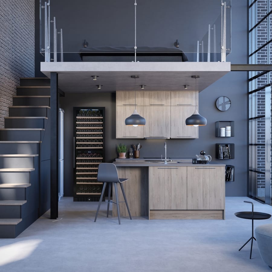 Vínkælir Temptech Prestige 180cm