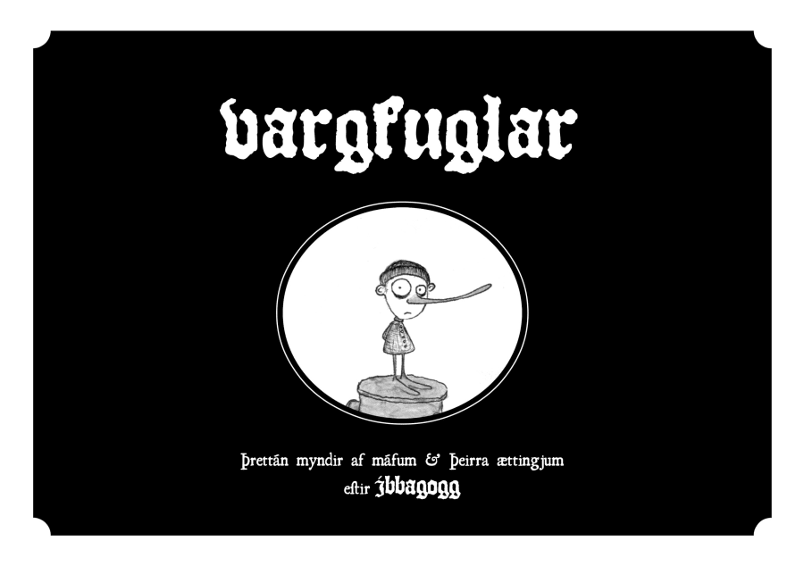 Vargfuglar: þrettán myndir af máfum og þeirra ættingjum eftir Íbbagogg