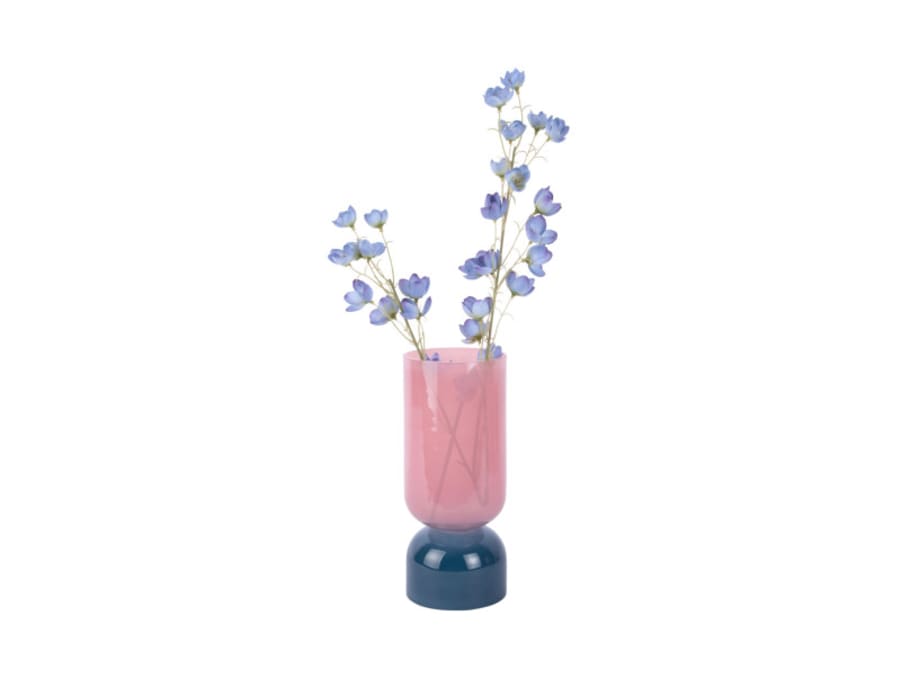 Vasi Faded pink w. dark blue