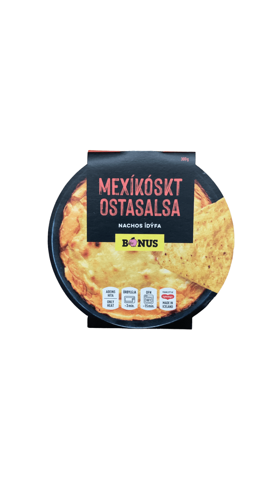 Bónus Mexíkóskt Ostasalsa Nachos Ídýfa 300 g
