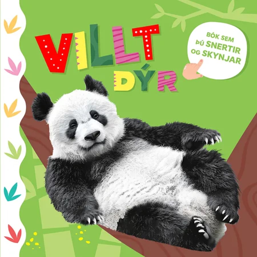 Villt dýr: Bók sem þú snertir og skynjar