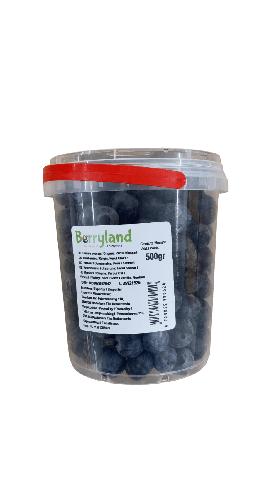 Berryland Bláber Ventura 500 g
