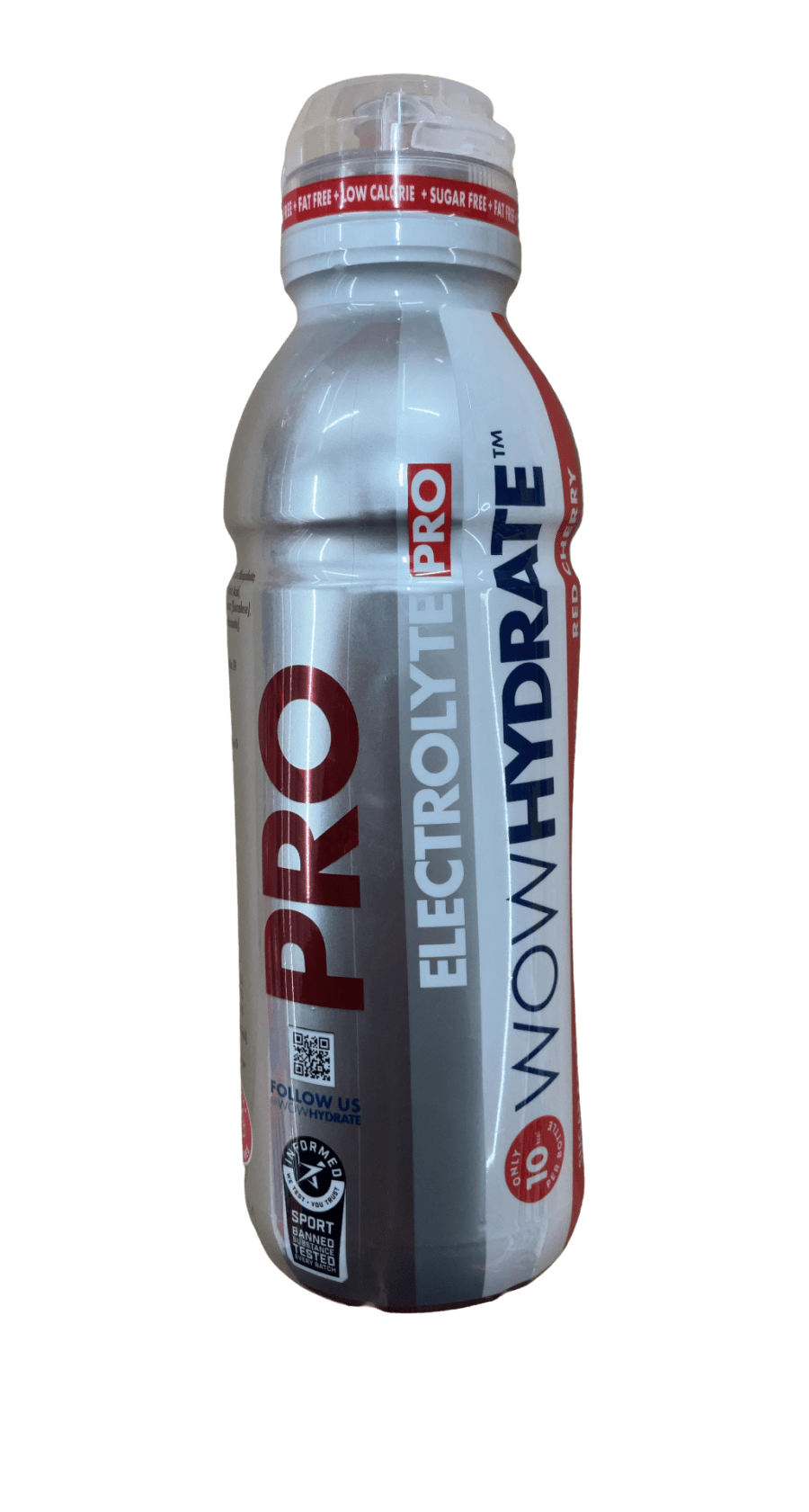 WowHydrate Raflausnir Pro Rauð kirsuber 500 ml