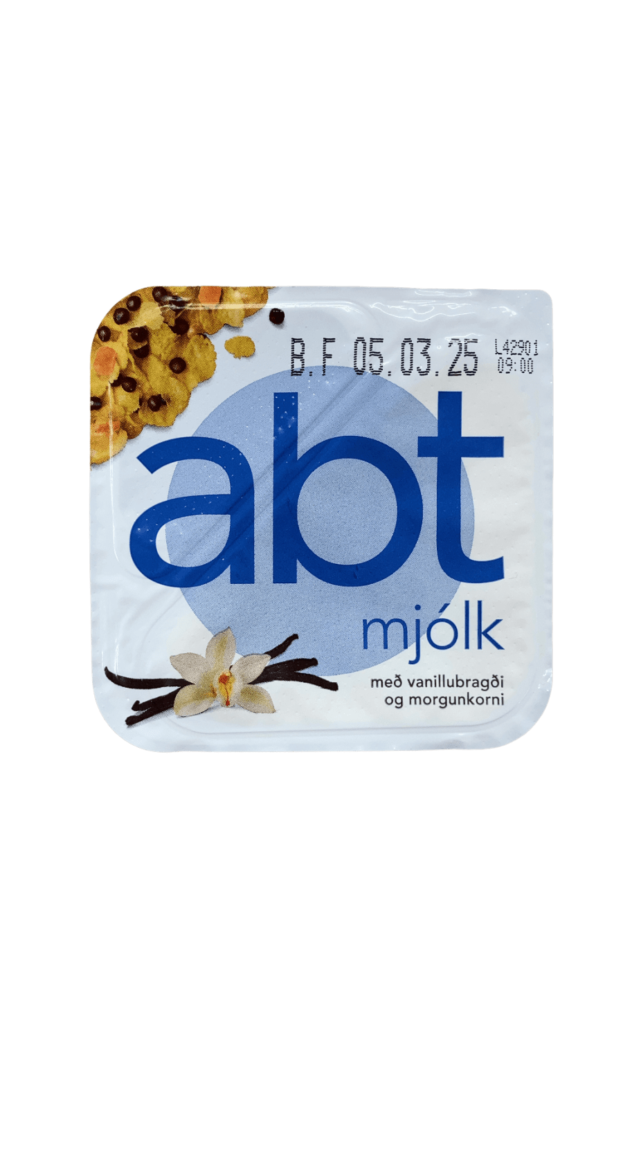 Abt Mjólk með vanillubragði og morgunkorni 162 g