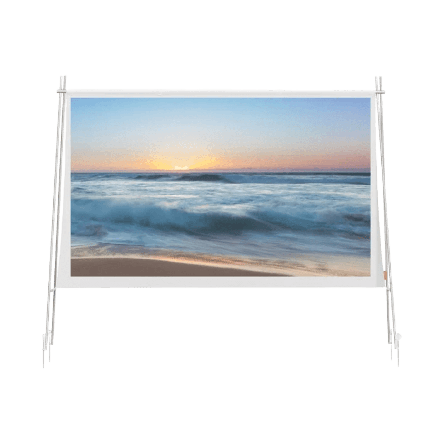 XGIMI Portable Outdoor Screen 70" skjávarpatjald á standi