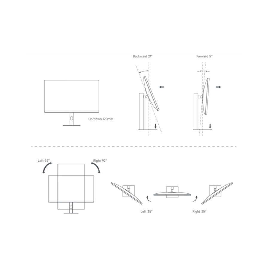 Xiaomi 4K Monitor A27Ui tölvuskjár