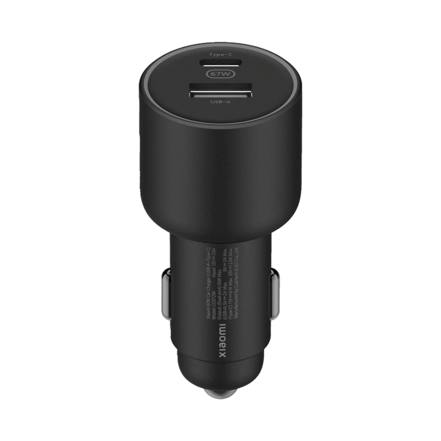 Xiaomi 67W bílahleðslutæki (USB-A + Type-C)
