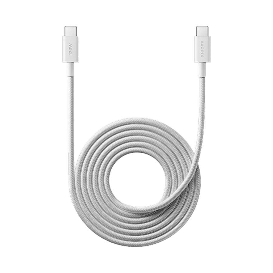 Xiaomi 6A (120w) USB-C í USB-C hleðslusnúra (2m)
