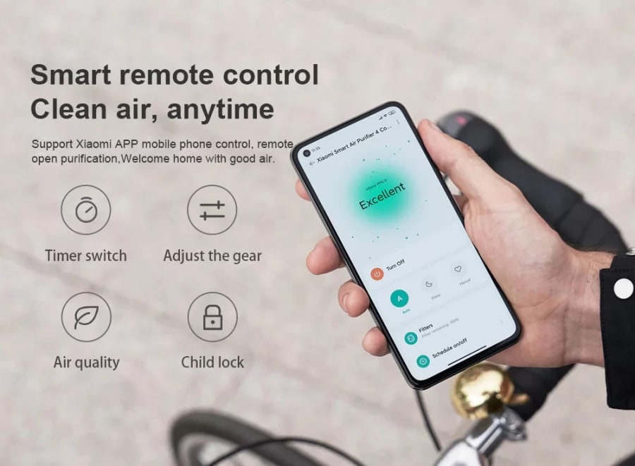 Xiaomi Compact 4 Lofthreinsitæki