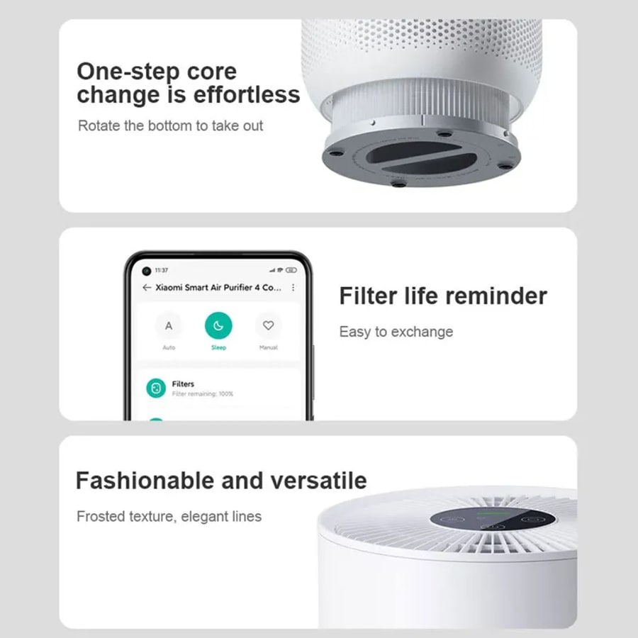 Xiaomi Compact 4 Lofthreinsitæki