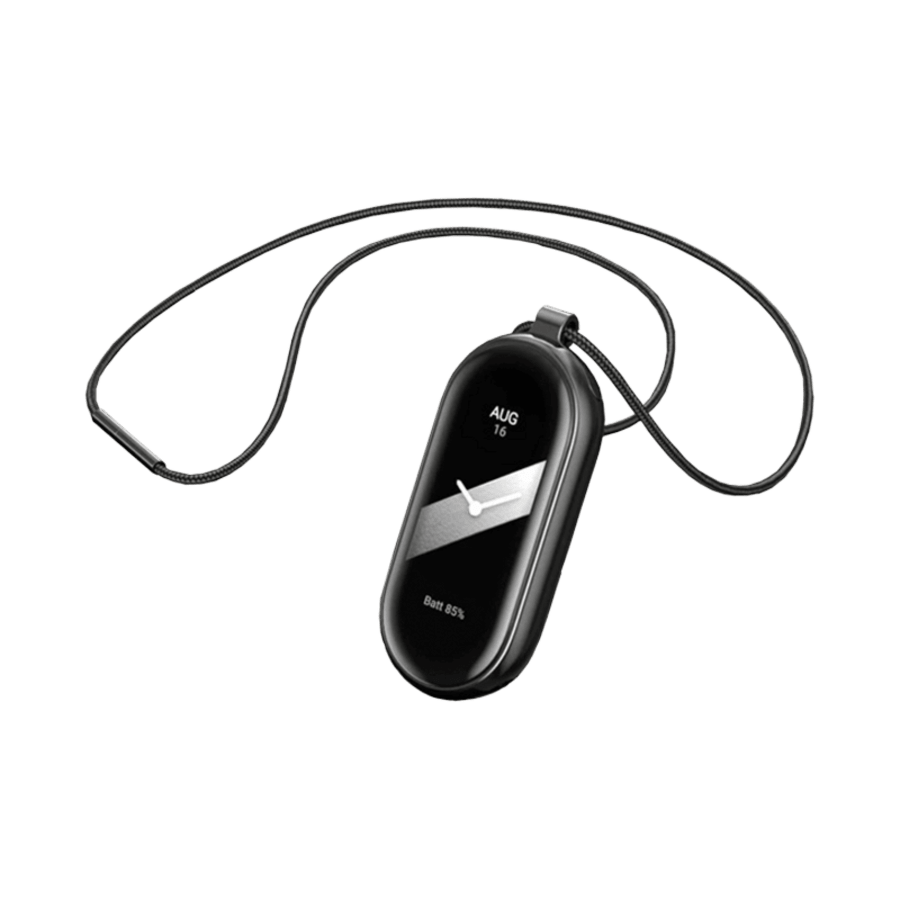 Xiaomi Smart Band 8/9/10 - Svört hálsól