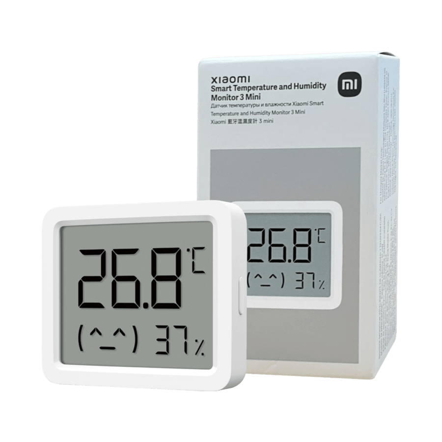 Xiaomi Smart Temperature and Humidity Monitor 3 mini hita- og rakamælir