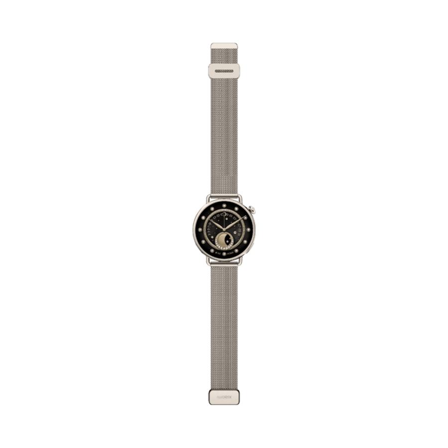 Xiaomi Watch S4 41mm snjall- og heilsuúr - Gyllt Milanese