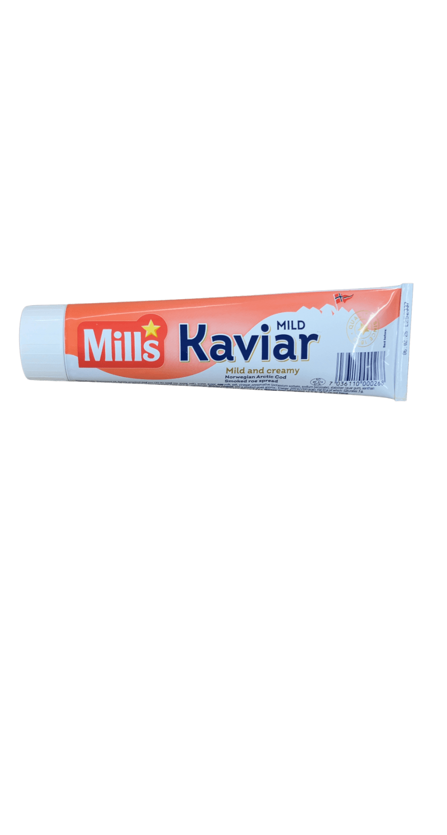 Mills Kaviar Mild og rjómakennt reykt hrognaálegg 175 g