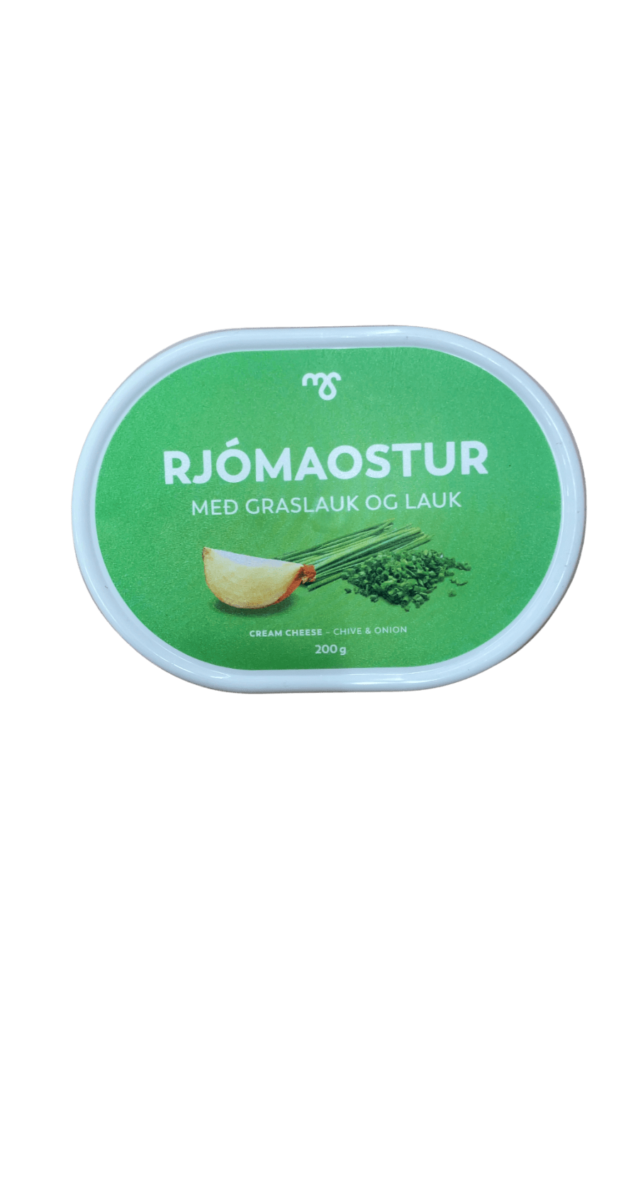 MS Rjómaostur með graslauk og lauk 200 g