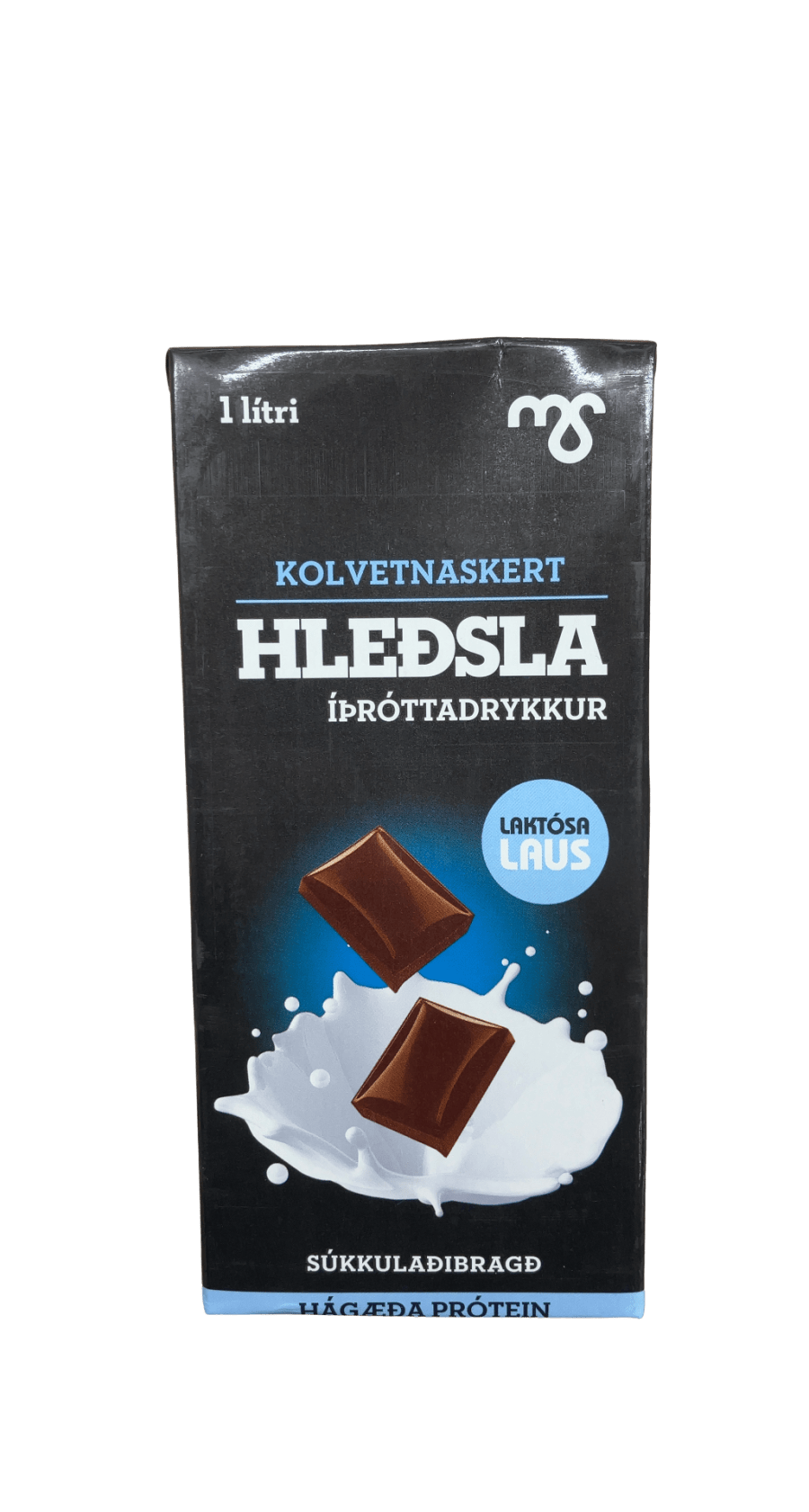 Kolvetnaskert Hleðsla Íþróttadrykkur súkkulaðibragð 1000 ml
