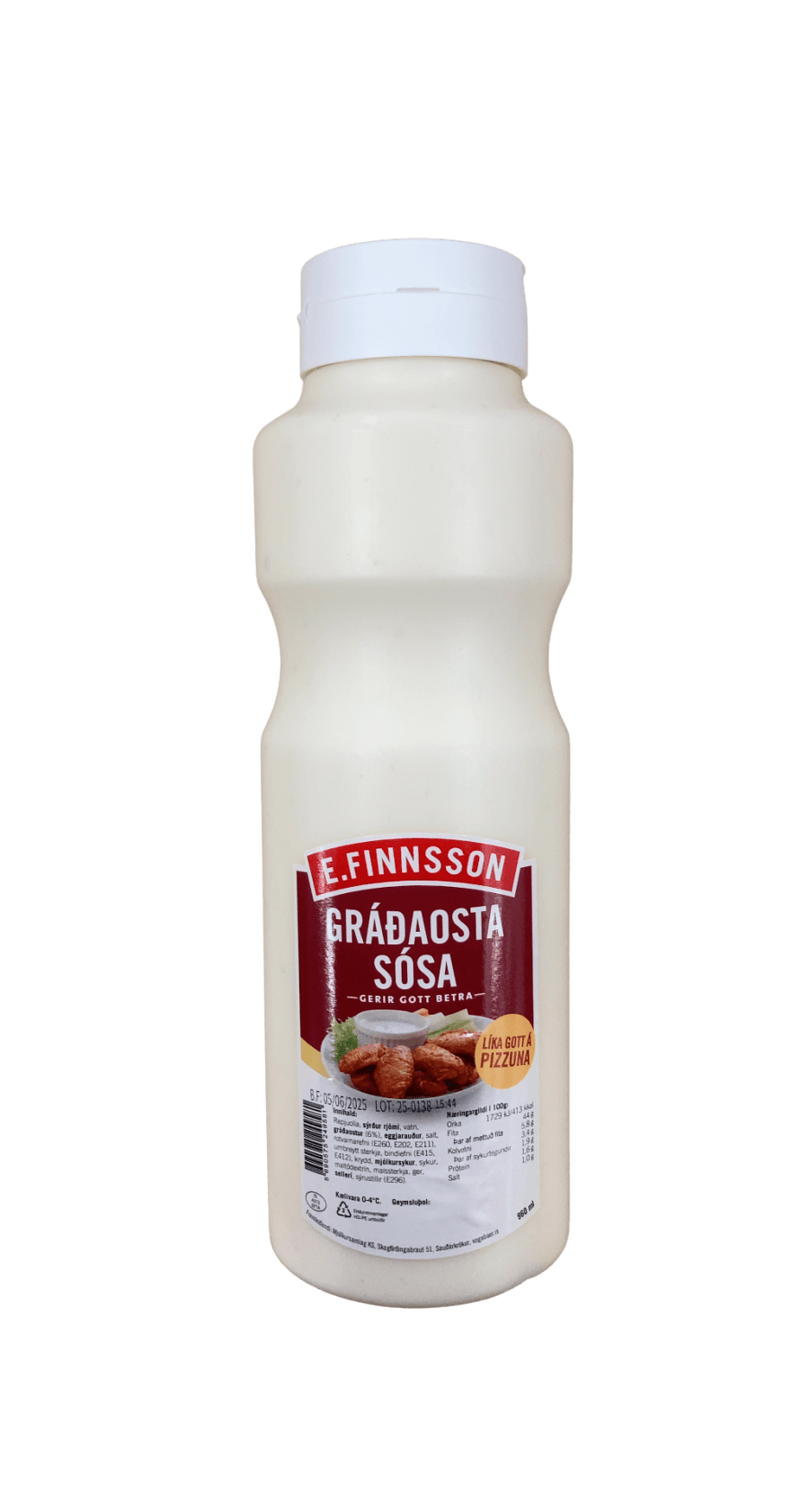 E. Finnsson Gráðaostasósa 960 ml