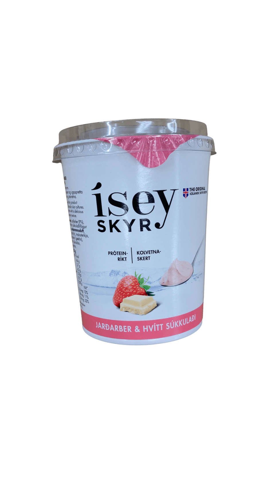 Ísey Skyr Jarðarber & Hvítt súkkulaði 500 g