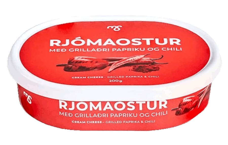 Rjómaostur 200 gr paprika og chilli