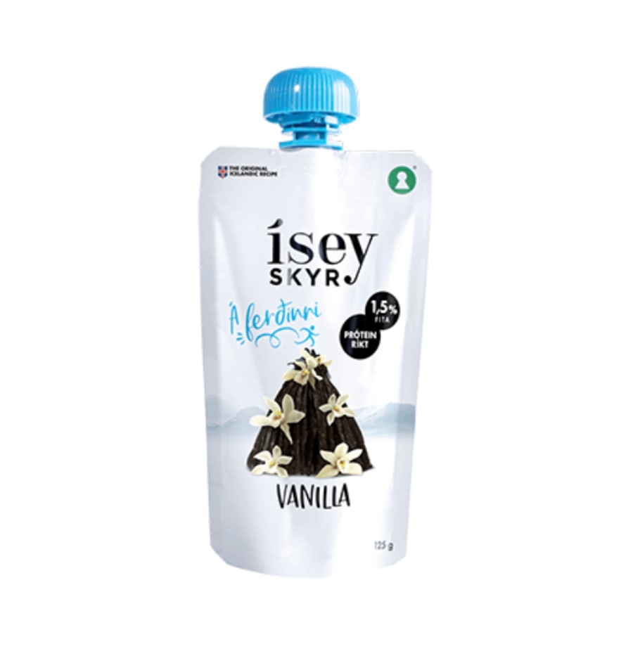 Ísey á ferðinni vanilla125 gr