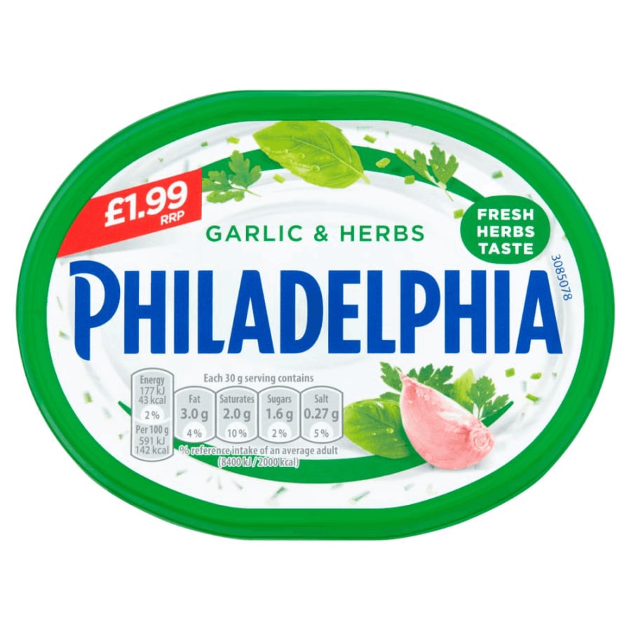 Philadelphia ostur garlic 200 gr
