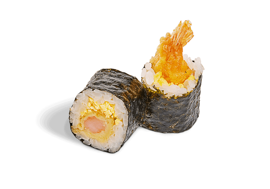 Ebi tempura hosomaki
