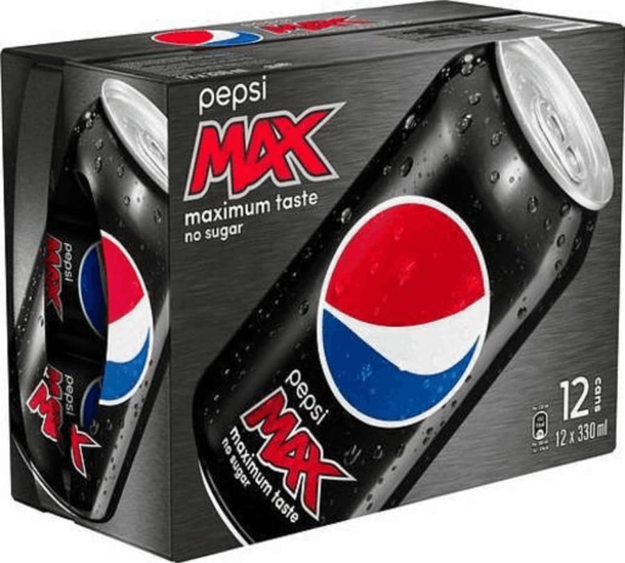 Pepsi max 12x330 ml