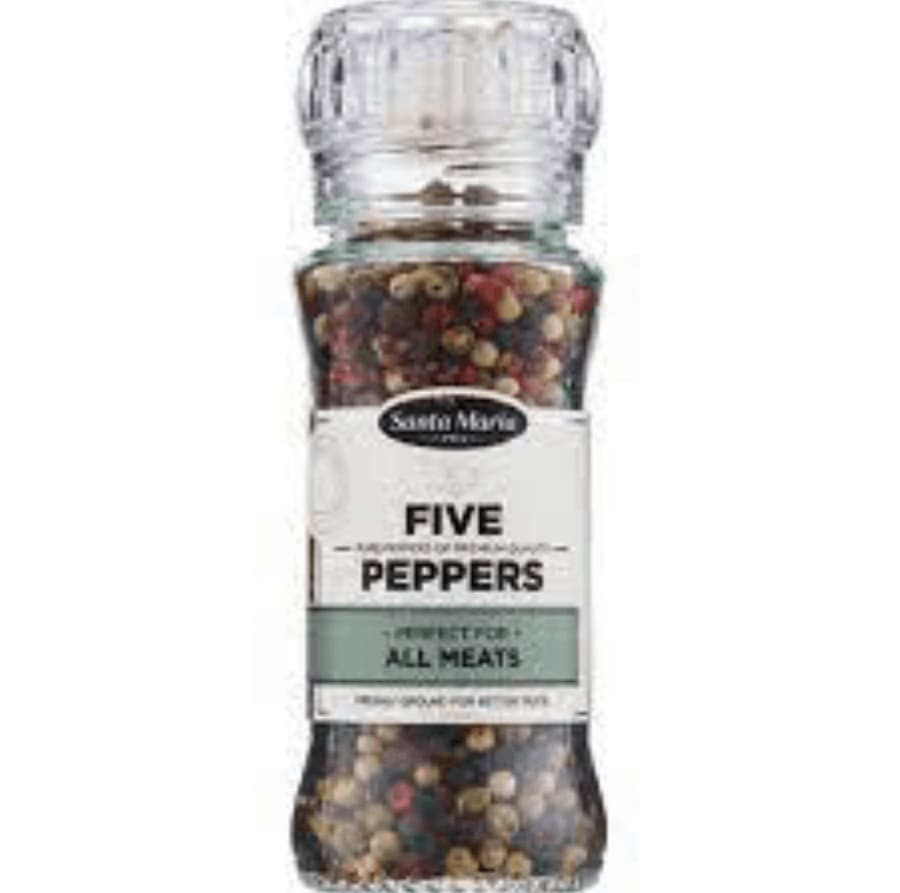 Santa maria five peppers 60gr