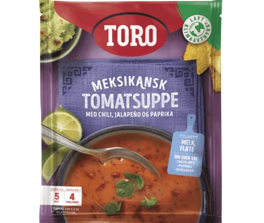 Toro soup mexico with tomato
