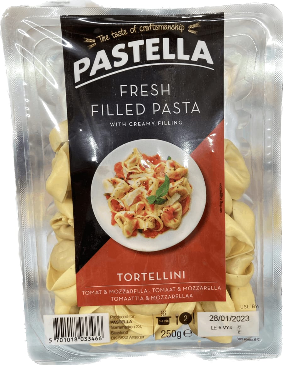 Pastella tortelline m/tómat 250 gr