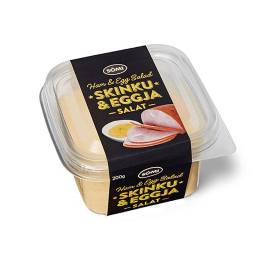 Sómi skinka/egg salat 200 gr