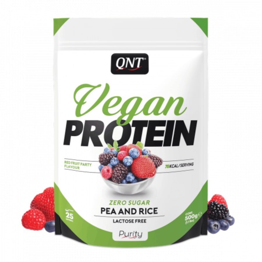 Qnt whey protein red fruit party 500 gr