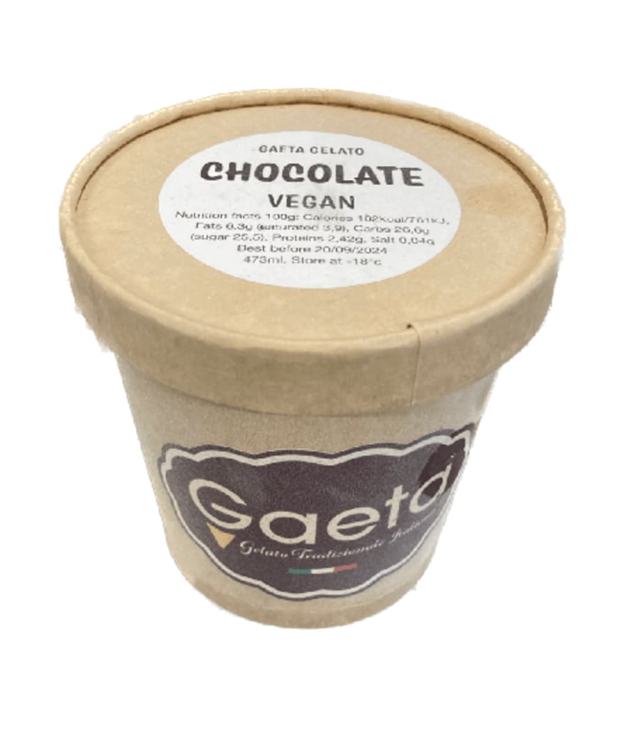 Gaeta gelato chocolate vegan 500 ml