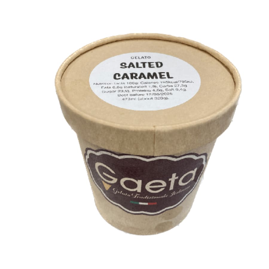Gaeta gelato salted caramel 500 ml