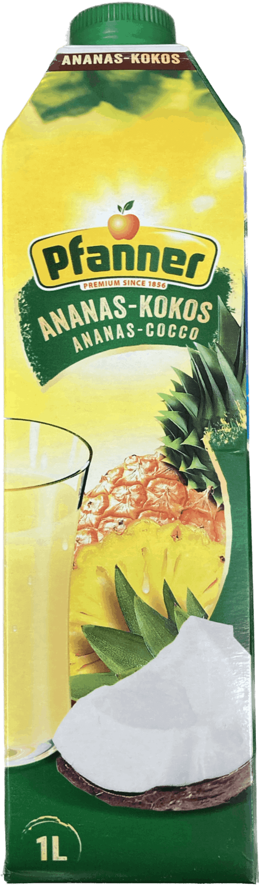 Pfanner safi ananas-kokos 1 ltr