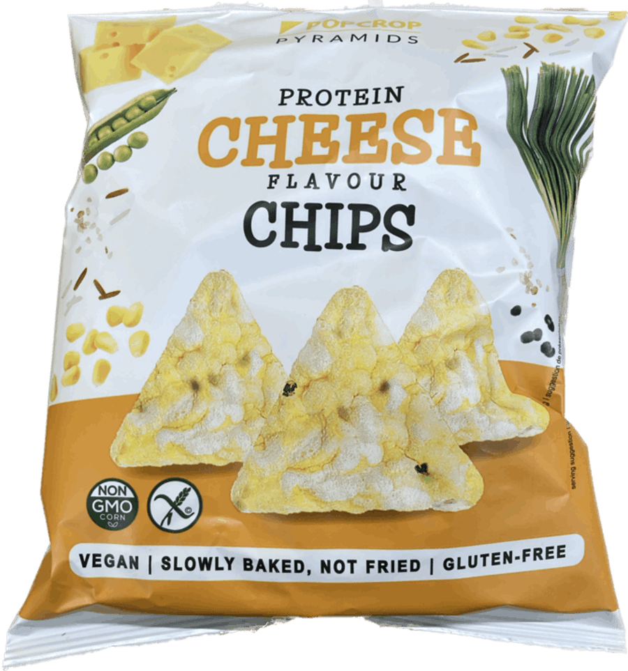 Popcropp proteinsnakk cheese/onion 60 gr