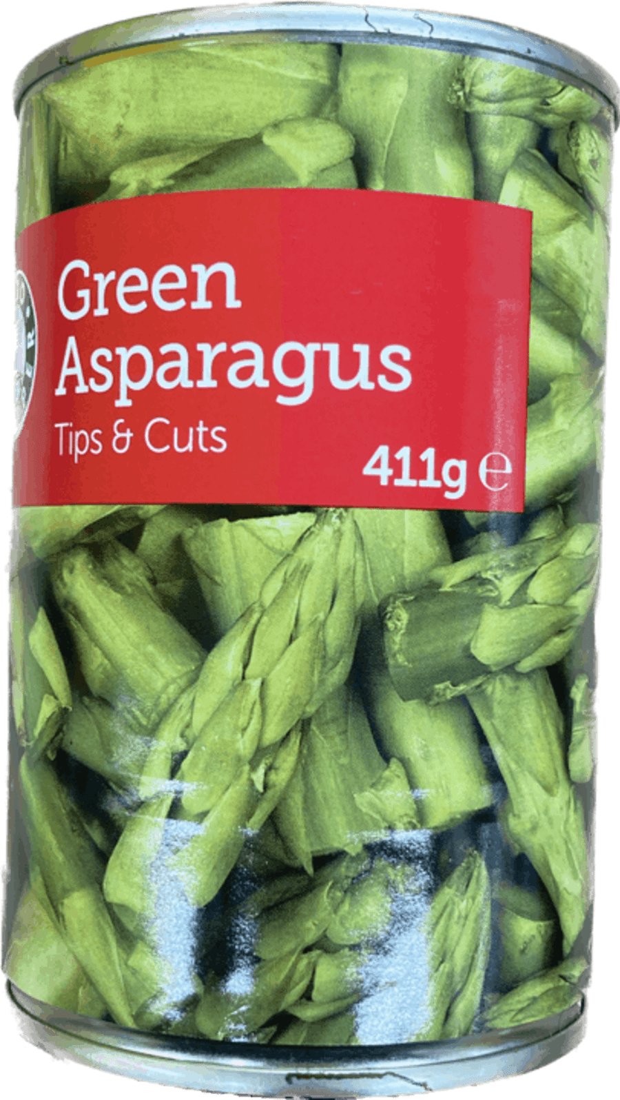 E.s aspargus skorinn 411 gr